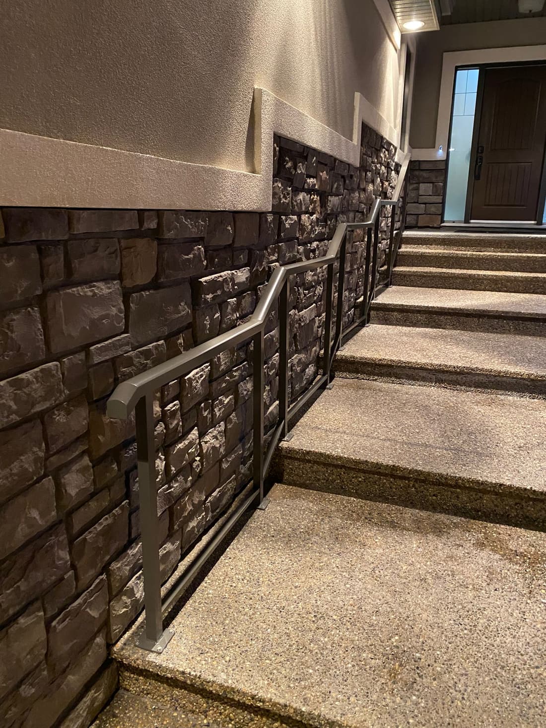 Custom aluminum railing project in Edmonton — photo 6